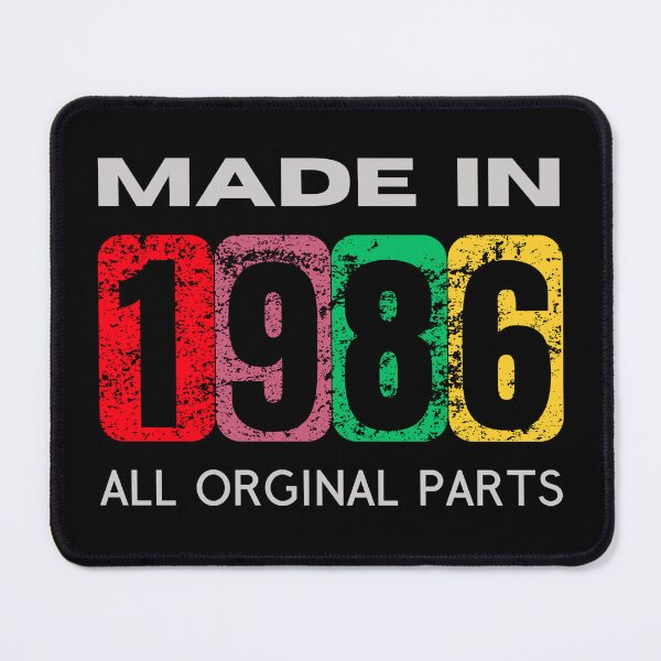 Item preview, Vintage 1986 - Retro Style Gift | Celebrate Original Milestones designed and sold by Psycho-Crazy.