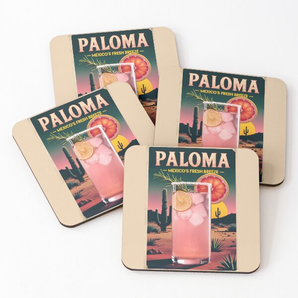 Item preview, Paloma Poster: Vintage Mexican Cocktail Art designed and sold by Ceemko's Vintage Corner.