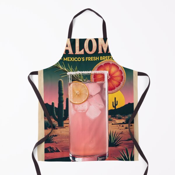 Item preview, Paloma Poster: Vintage Mexican Cocktail Art designed and sold by Ceemko's Vintage Corner.