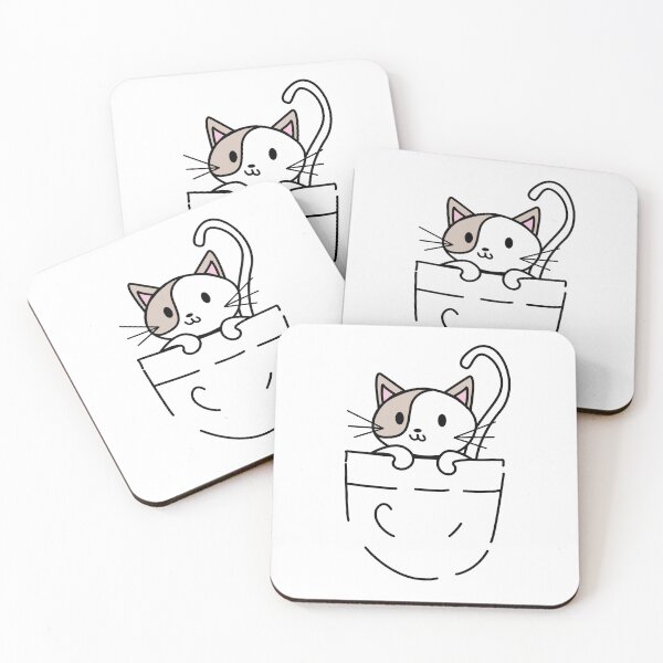 Item preview, Cute Pocket Calico Cat designed and sold by Shiraufa.