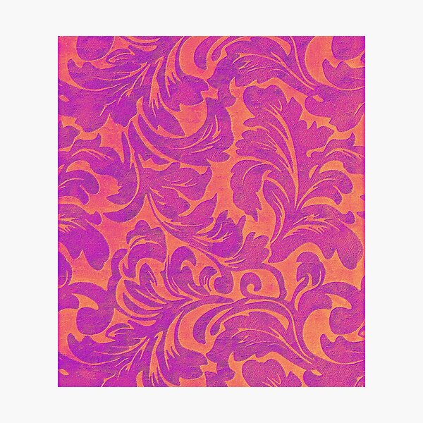 Item preview, Purple on Orange Antique Tapestry  designed and sold by CountyKent.