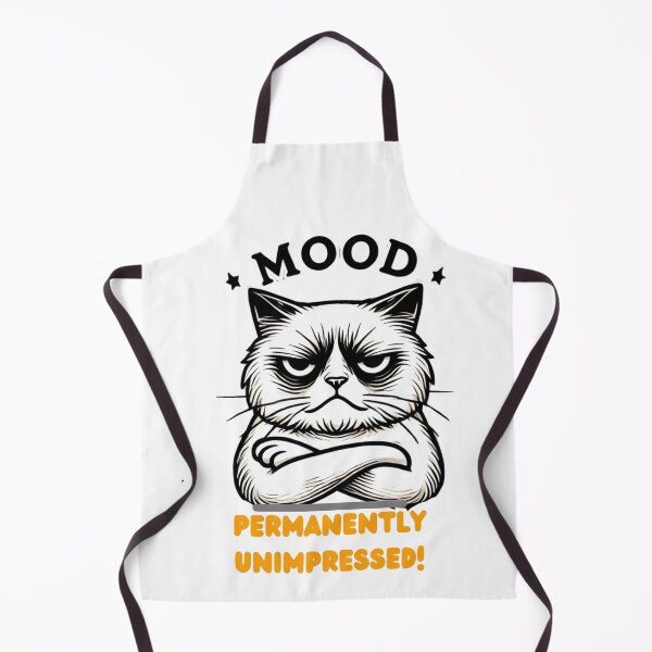 Item preview, Mood: Permanently Unimpressed Cat designed and sold by Misterzino Classic.