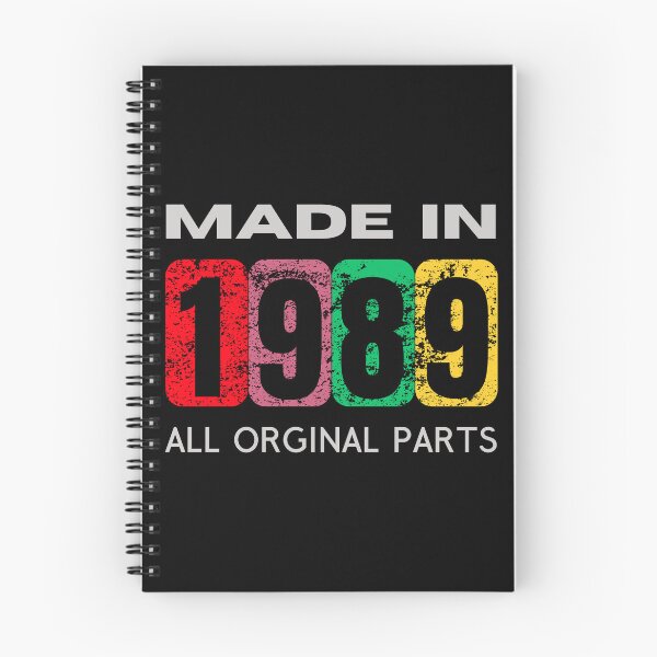Item preview, Vintage 1989 - Nostalgic Birthday Gifts and Retro Apparel designed and sold by Psycho-Crazy.