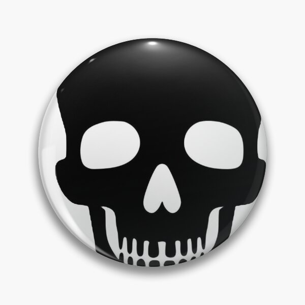 Item preview, Black Skull Sticker designed and sold by Nicoladenisa71.