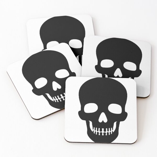 Item preview, Black Skull Sticker designed and sold by Nicoladenisa71.