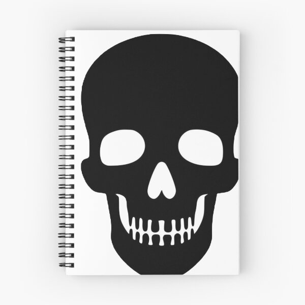 Item preview, Black Skull Sticker designed and sold by Nicoladenisa71.