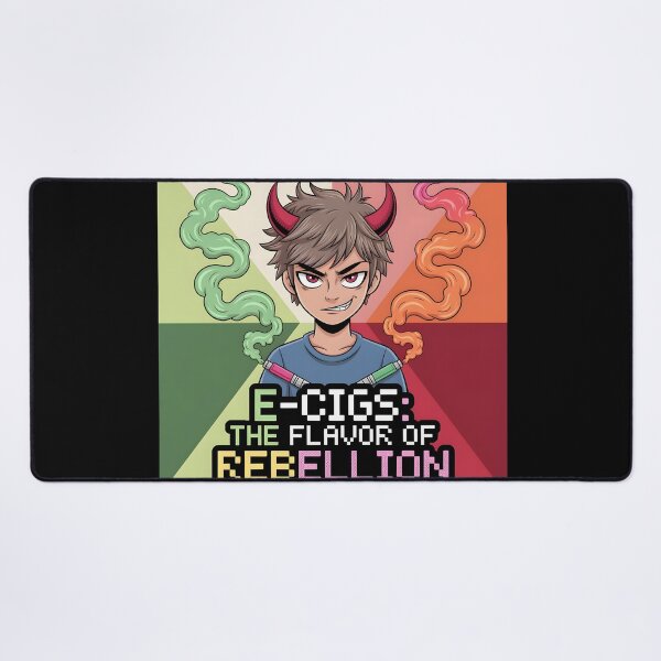 Item preview, Edgy Anime Devil E-Cig Rebellion T-Shirt Vape Life Fashion designed and sold by AnnDesignStudio.