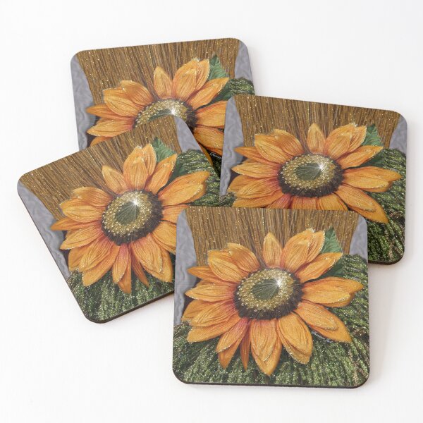 Item preview, Sunflower Bling ~ Straw into Gold designed and sold by SummerJade.