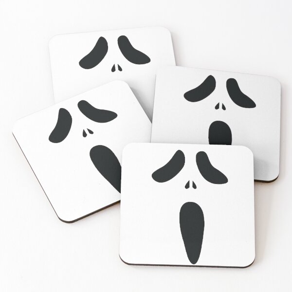 Item preview, Halloween Ghost Face Sticker designed and sold by Nicoladenisa71.