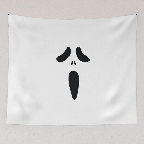 Item preview, Halloween Ghost Face Sticker designed and sold by Nicoladenisa71.