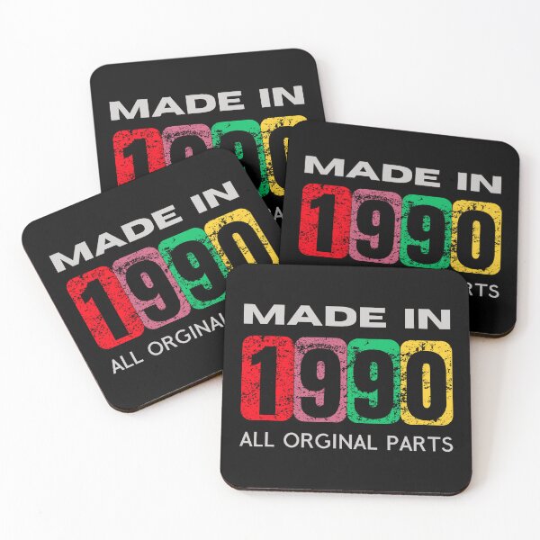 Item preview, Vintage 1990 - Made with All Original Parts | Perfect Birthday & Anniversary Gift designed and sold by Psycho-Crazy.