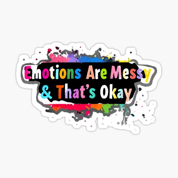 Artikel-Vorschau von Lebendige Emotionen sind MessyText Design mit verspielten Farben auf schwarzem Hintergrund, designt und verkauft von HusnMir.