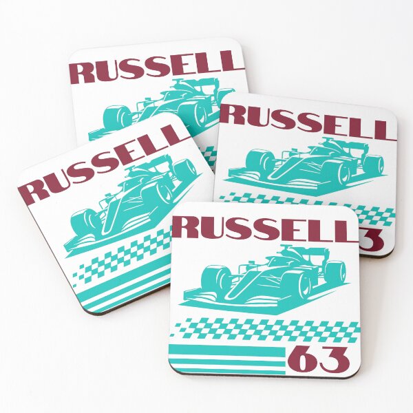 Item preview, george russell f1 mercedes poster designed and sold by MAISONDEPODIUM.