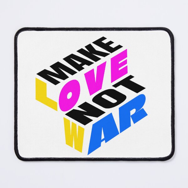 Item preview, Make Love Not War - STRONG WORDS 1 designed and sold by Earth Celebration Designs.