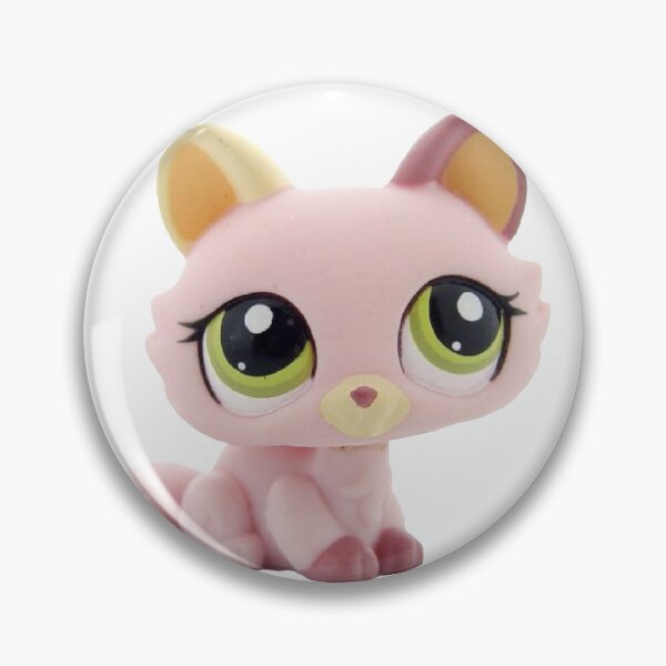 Item preview, littlest pet shop pink cat designed and sold by littlestpetsh0p.