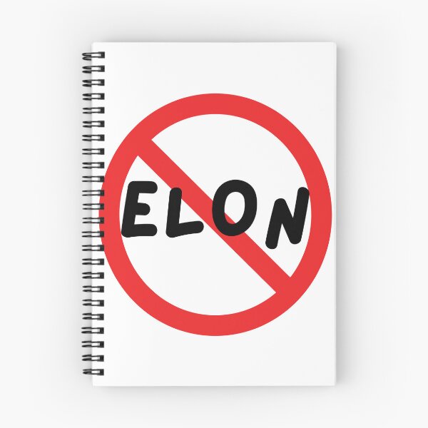 Item preview,  NO ELON! Round Anti-Elon Musk Bumper Sticker Decal For Tesla Owners! designed and sold by TheWorkoutLife ⭐⭐⭐⭐⭐.