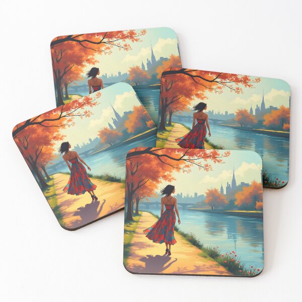 Item preview, Walking alongside the river designed and sold by pakitro.