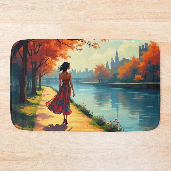 Item preview, Walking alongside the river designed and sold by pakitro.