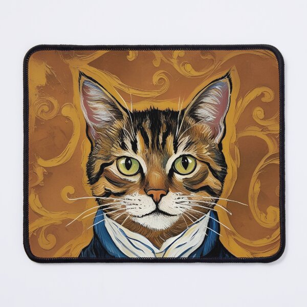 Item preview, Cat Van Gogh, Cute Cat Lover Gifts designed and sold by Cuteanimalgifts.