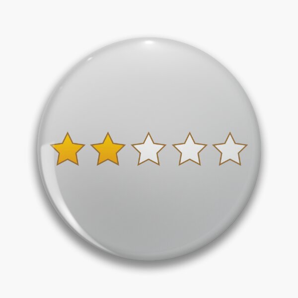 Item preview, 2 Star Review designed and sold by Rad Yellow & Blue.
