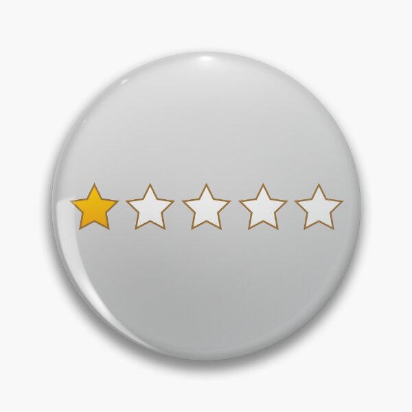 Item preview, 1 Star Review designed and sold by Rad Yellow & Blue.