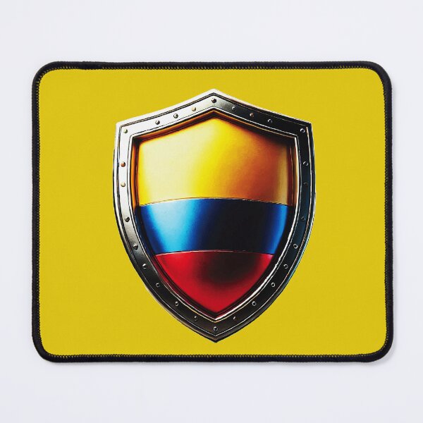 Item preview, Colombian Shield of Valor – Strength and Heritage Emblem designed and sold by Highlandkings.