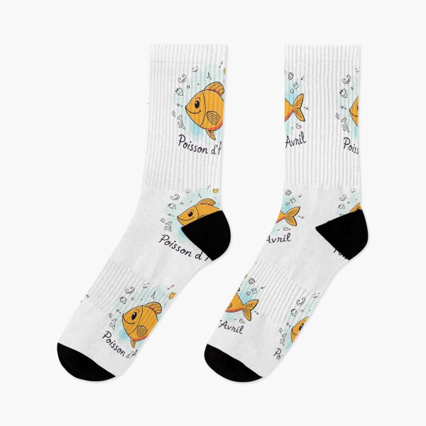 Item preview, Poisson d'Avril – Orange cartoon fish designed and sold by MarcoSc11.