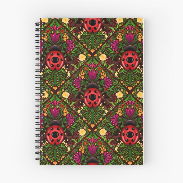 Item preview, Ladybug with floral designed and sold by jancajiravova.
