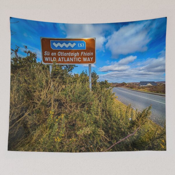 Item preview, Wild Atlantic Way South – Signpost in Donegal Ireland designed and sold by KMNscapes – Ireland Prints & Beyond.