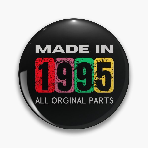 Item preview, Made in 1995 - Vintage Retro Design for Birthdays and Anniversaries designed and sold by Psycho-Crazy.