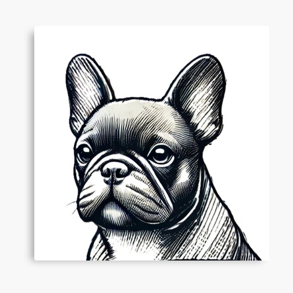 Artikel-Vorschau von Bulldog-Skizze, designt und verkauft von pandainkydreams.