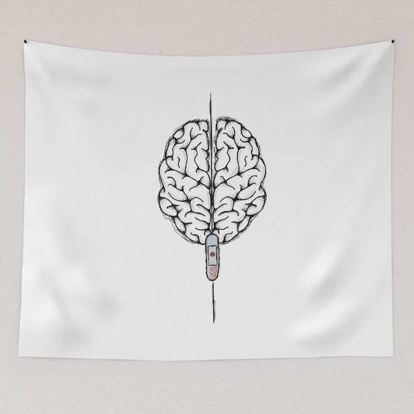 Item preview, severed brain | fanart designed and sold by ventenart.