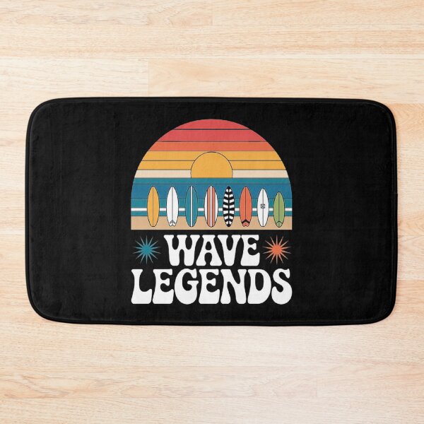 Item preview, Wave Legends Surfing Retro Design designed and sold by love3617.