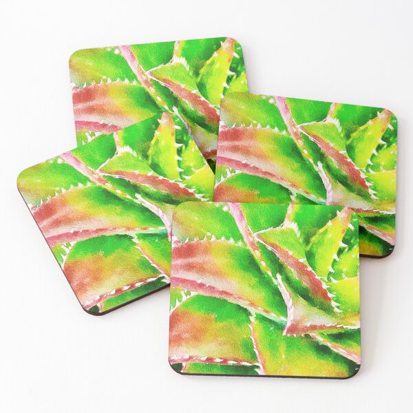 Item preview, Vibrant agave plant leaves - Watercolor designed and sold by Travelways.