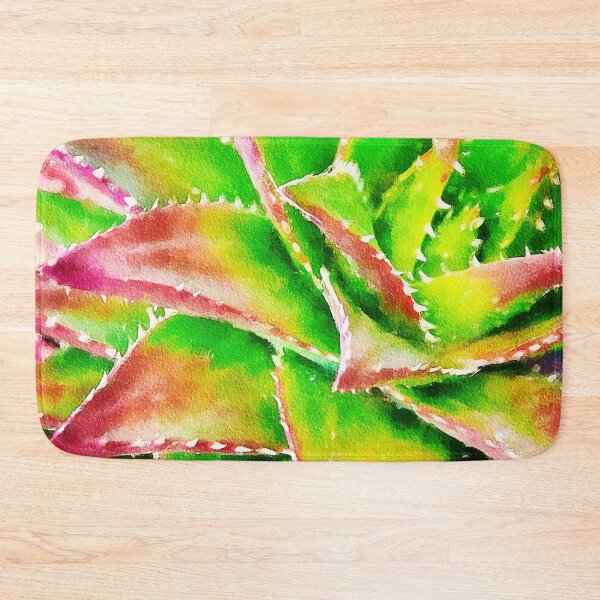 Item preview, Vibrant agave plant leaves - Watercolor designed and sold by Travelways.