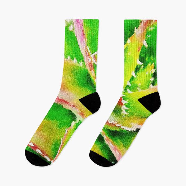 Item preview, Vibrant agave plant leaves - Watercolor designed and sold by Travelways.