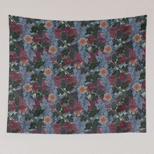 Item preview, Floral Forest Pattern 90s Grandmillanial Inspired designed and sold by Jemma Jamie Skidmore.