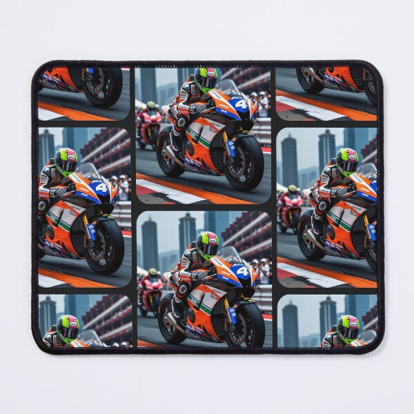 Item preview, Colorful Motorcycle Photo Still AI Animation Macau GP designed and sold by Moto Graphix.