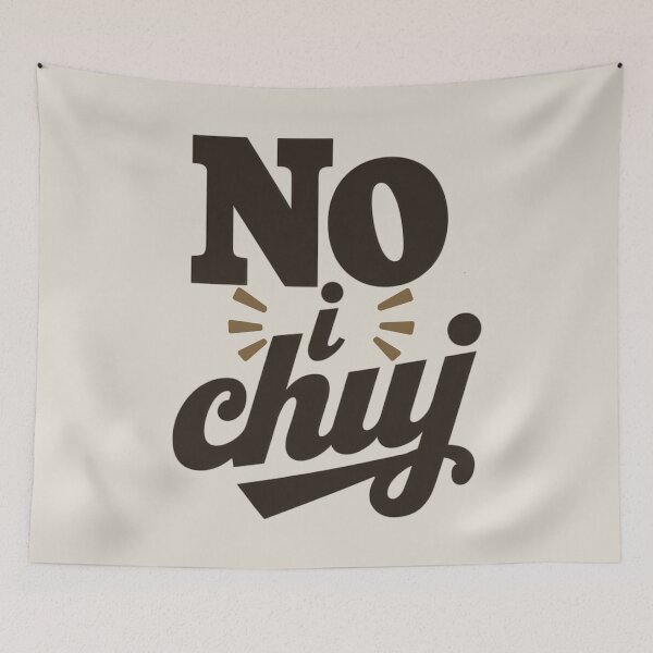 Item preview, No I Chuj Polish Swear Funny designed and sold by Anniko Art Studio.
