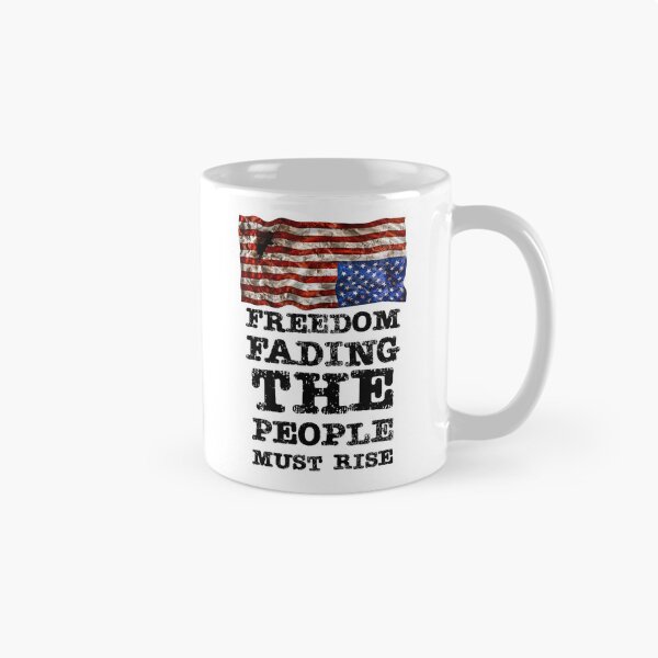 Item preview, Free speech. Protest. USA in distress flag. Democracy. designed and sold by Drone-tees.