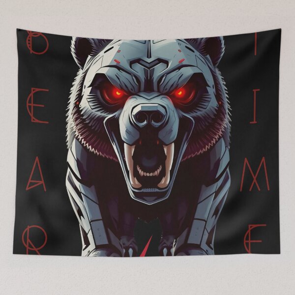 Item preview, The time of the cyber bear is coming designed and sold by adamlach88.