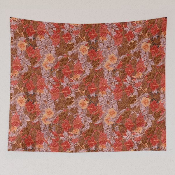 Item preview, Autumn Vintage Floral Pattern 90s  Aesthetic designed and sold by Jemma Jamie Skidmore.