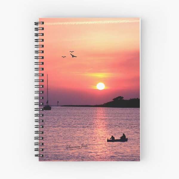 Item preview, Ocracoke Island Harbor at Sunset designed and sold by SummerJade.