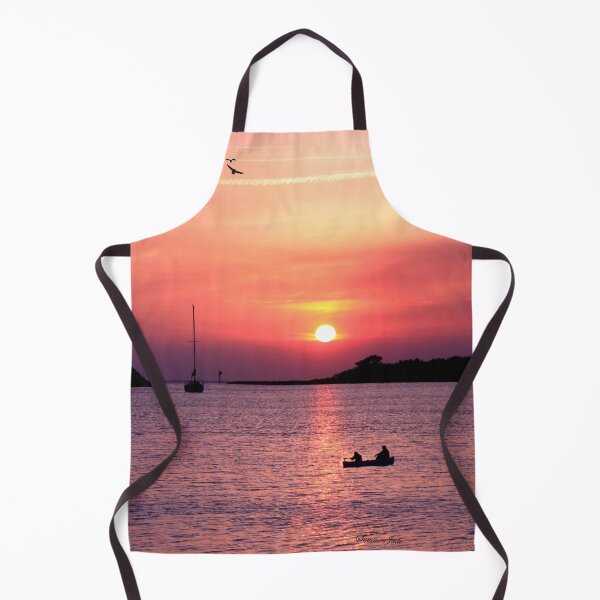 Item preview, Ocracoke Island Harbor at Sunset designed and sold by SummerJade.