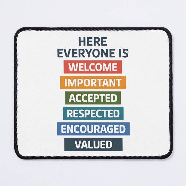 Item preview, Here Everyone Is Welcome Important Idaho Teacher Funny, Important, Accepted & Valued designed and sold by BLZART.