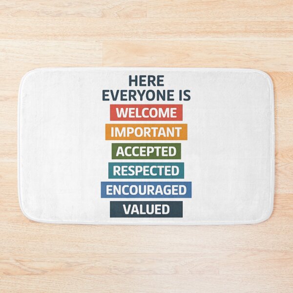 Item preview, Here Everyone Is Welcome Important Idaho Teacher Funny, Important, Accepted & Valued designed and sold by BLZART.