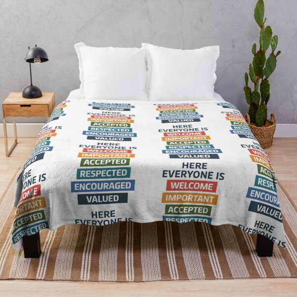 Item preview, Here Everyone Is Welcome Important Idaho Teacher Funny, Important, Accepted & Valued designed and sold by BLZART.