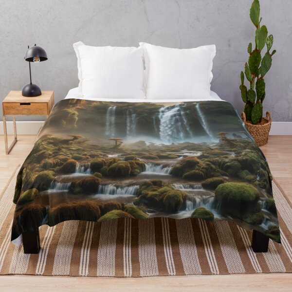 Item preview, Waterfall. Morning. designed and sold by D-Illustration.