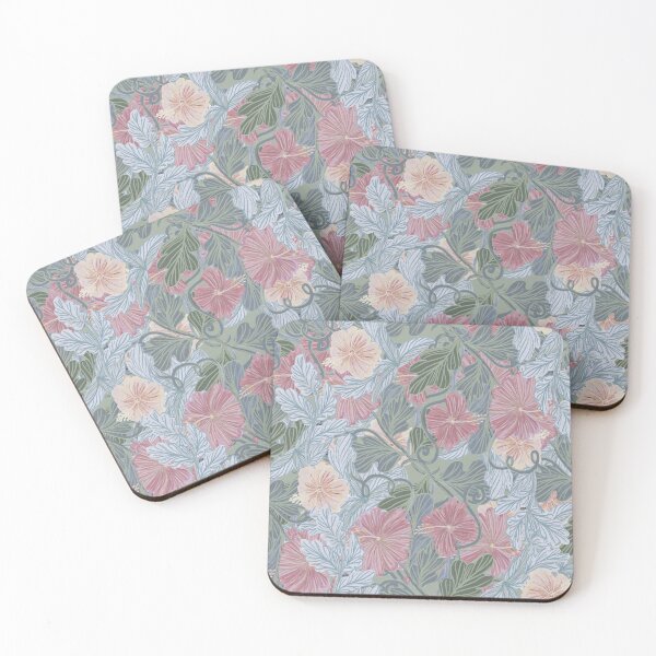 Item preview, Dusty Rose Vintage Floral Pattern 90s  Cottagecore Aesthetic designed and sold by Jemma Jamie Skidmore.