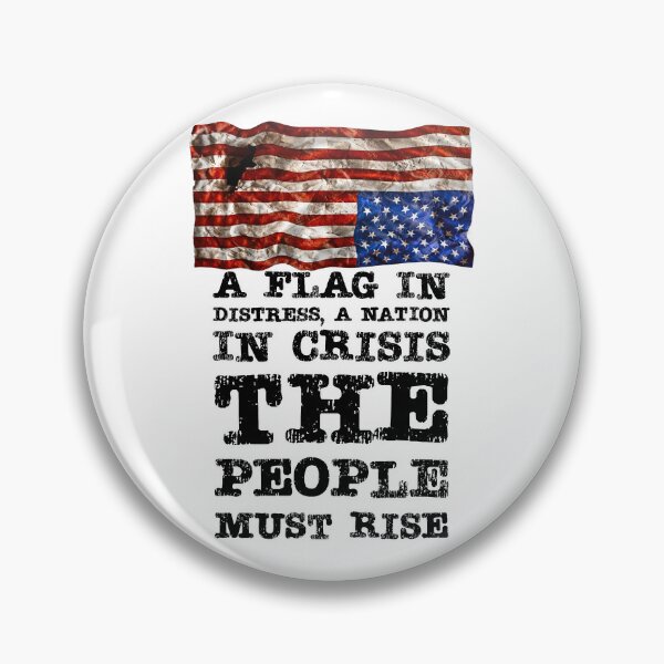 Item preview, Free speech. Protest. USA in distress flag. Democracy. designed and sold by Drone-tees.